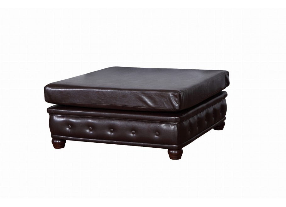 Puf pikowany Chesterfield 100x100 FELIX 2