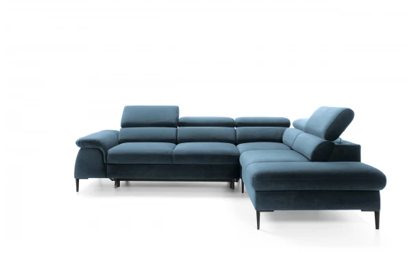 Narożnik pięcioosobowy z funkcją spania nowoczesny Lumes L - design i funkcjonalnosc w parze