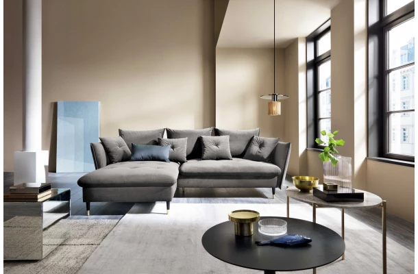 Narożnik czteroosobowy z funkcją spania klasyczny Lamo - design i funkcjonalnosc w parze
