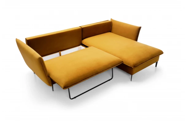Narożnik czteroosobowy z funkcją spania nowoczesny Venico - design i funkcjonalnosc w parze