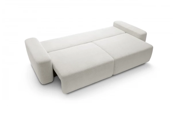 Sofa trzyosobowa z funkcją spania nowoczesna Bolim - nowoczesne