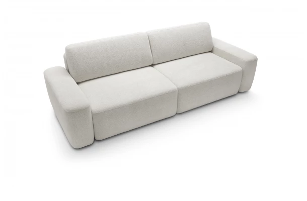 Sofa trzyosobowa z funkcją spania nowoczesna Bolim - funkcjonalne