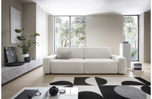 Sofa trzyosobowa z funkcją spania nowoczesna Bolim - sofy