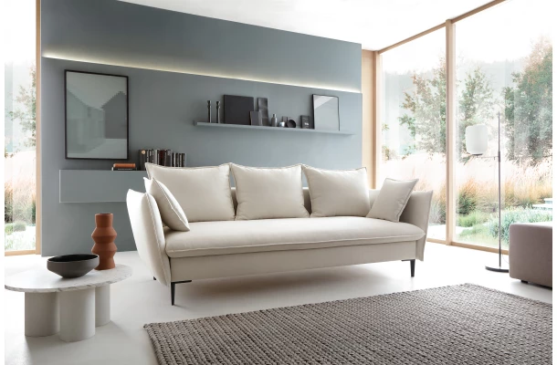 Sofa trzyosobowa z funkcją spania nowoczesna Venico - sofy