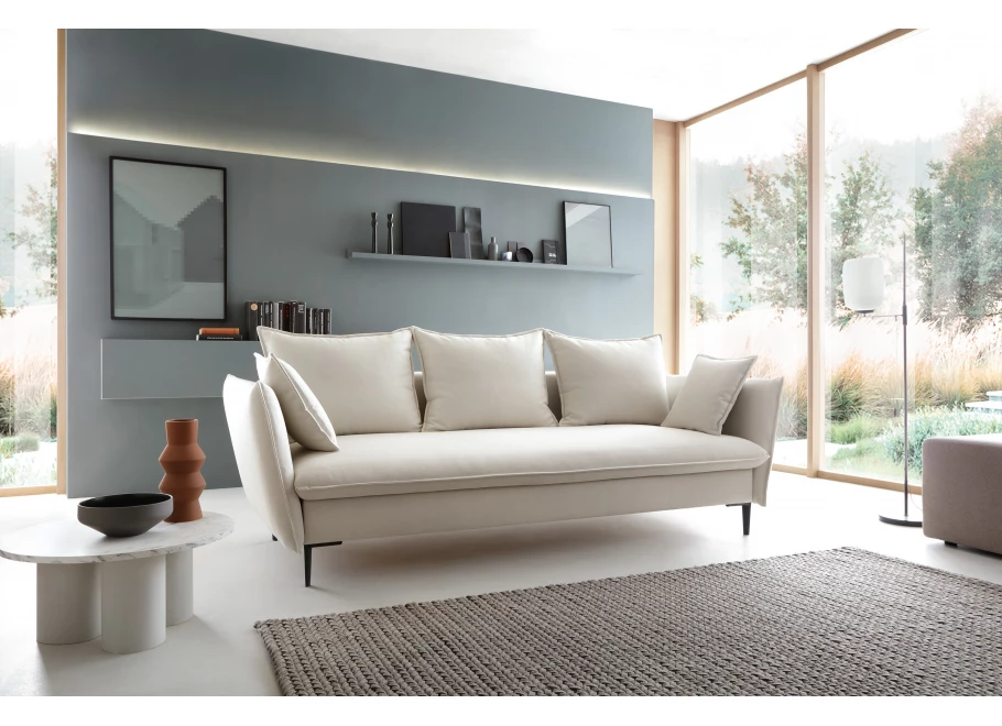 Sofa trzyosobowa z funkcją spania nowoczesna Venico