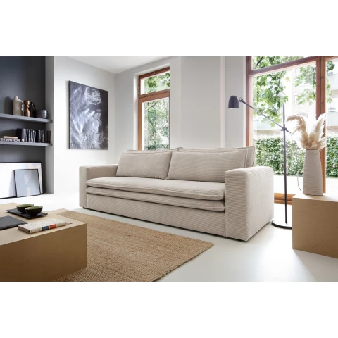 Sofa trzyosobowa z funkcją spania klasyczna Tina