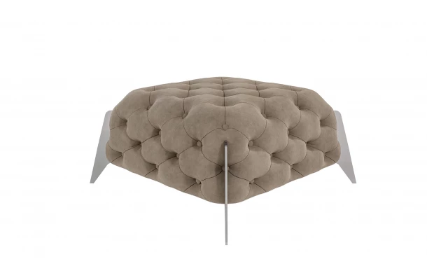 Puf pikowany Chesterfield 80x80 KALIFORNIA - design i funkcjonalnosc w parze