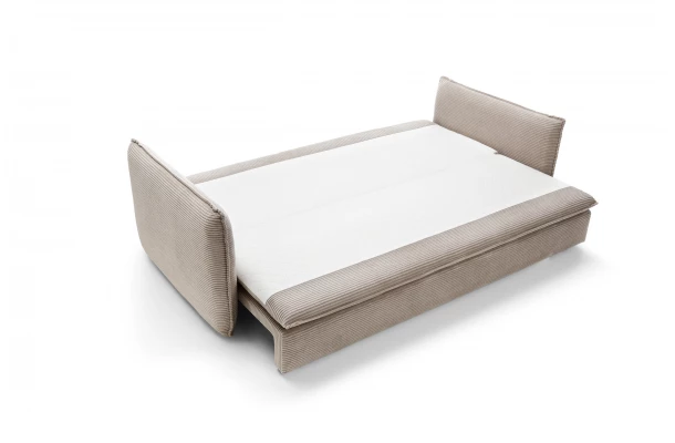 Sofa trzyosobowa z funkcją spania klasyczna Tina Slim - nowoczesne