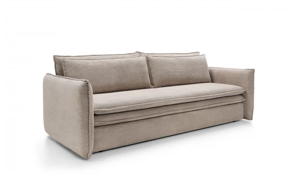Sofa trzyosobowa z funkcją spania klasyczna Tina Slim - funkcjonalne