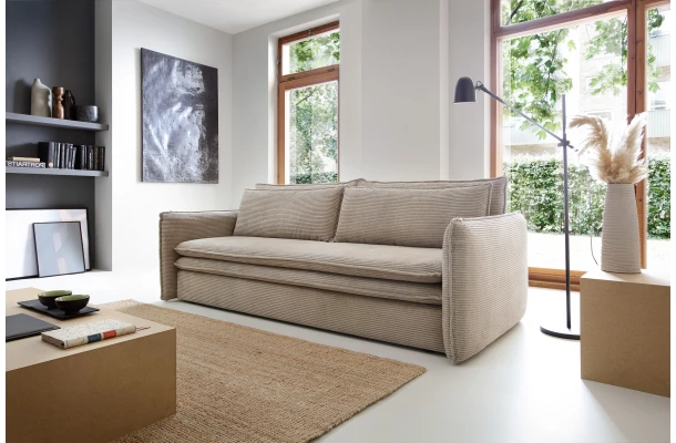 Sofa trzyosobowa z funkcją spania klasyczna Tina Slim - sofy