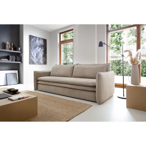 Sofa trzyosobowa z funkcją spania klasyczna Tina Slim