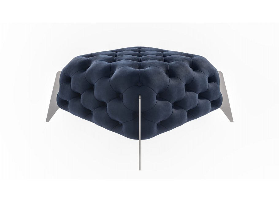 Puf pikowany Chesterfield 80x80 KALIFORNIA 4