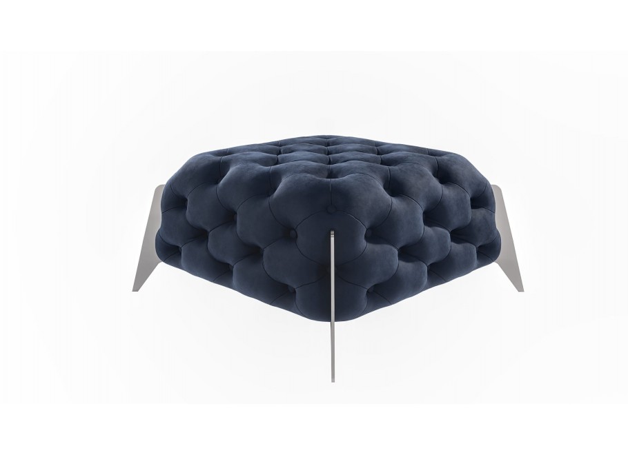 Puf pikowany Chesterfield 80x80 KALIFORNIA 5
