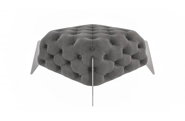 Puf pikowany Chesterfield 80x80 KALIFORNIA - design i funkcjonalnosc w parze