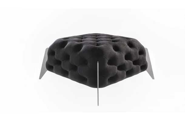 Puf pikowany Chesterfield 80x80 KALIFORNIA - design i funkcjonalnosc w parze