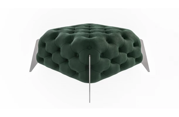 Puf pikowany Chesterfield 80x80 KALIFORNIA - design i funkcjonalnosc w parze