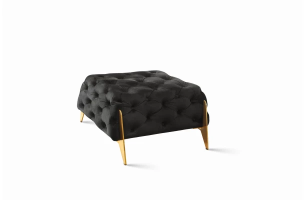Puf pikowany Chesterfield 80x80 KALIFORNIA - design i funkcjonalnosc w parze