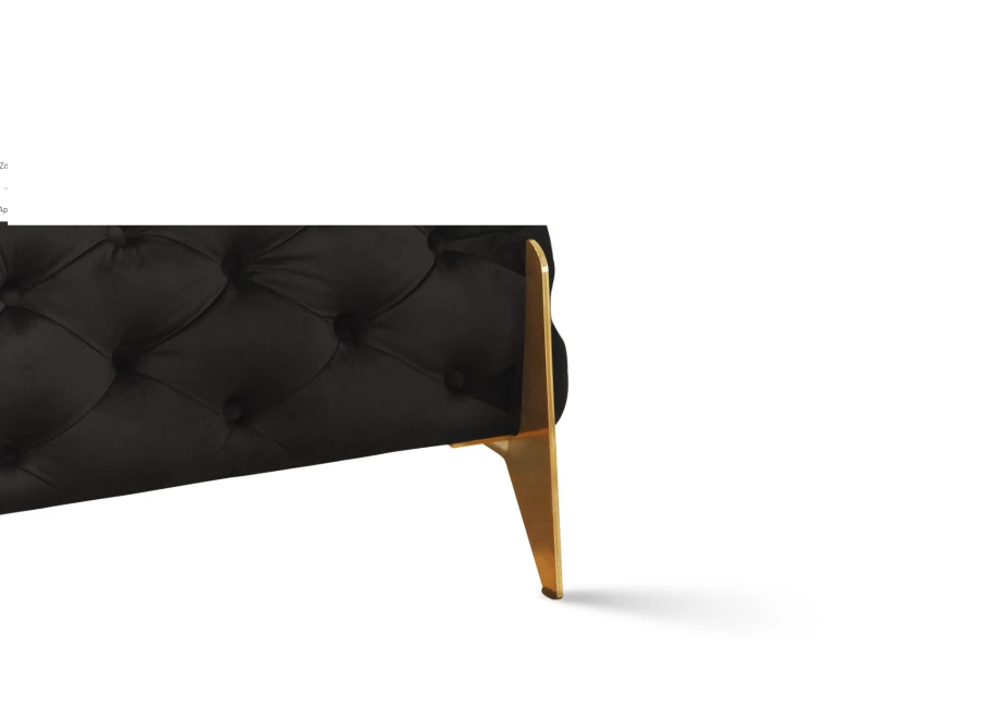 Puf pikowany Chesterfield 80x80 KALIFORNIA