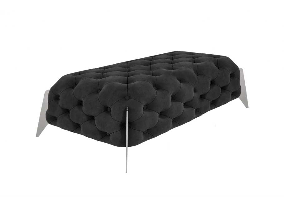 Puf pikowany Chesterfield 120x60 KALIFORNIA Puf pikowany Chesterfield 120x60 KALIFORNIA