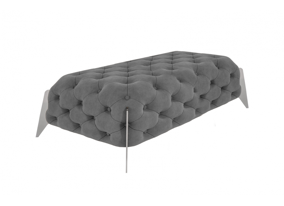 Puf pikowany Chesterfield 120x60 KALIFORNIA 3