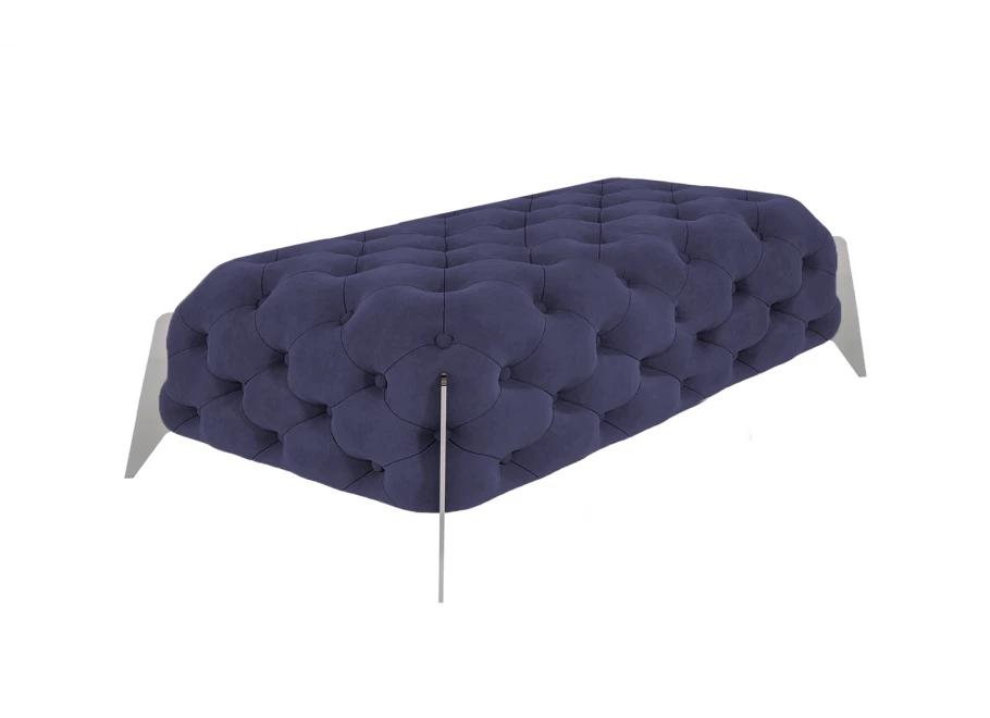 Puf pikowany Chesterfield 120x60 KALIFORNIA Puf pikowany Chesterfield 120x60 KALIFORNIA