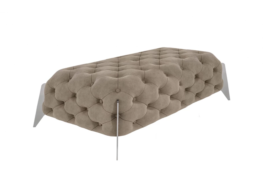 Puf pikowany Chesterfield 120x60 KALIFORNIA Puf pikowany Chesterfield 120x60 KALIFORNIA