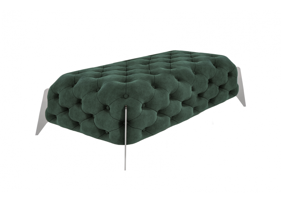 Puf pikowany Chesterfield 120x60 KALIFORNIA 6