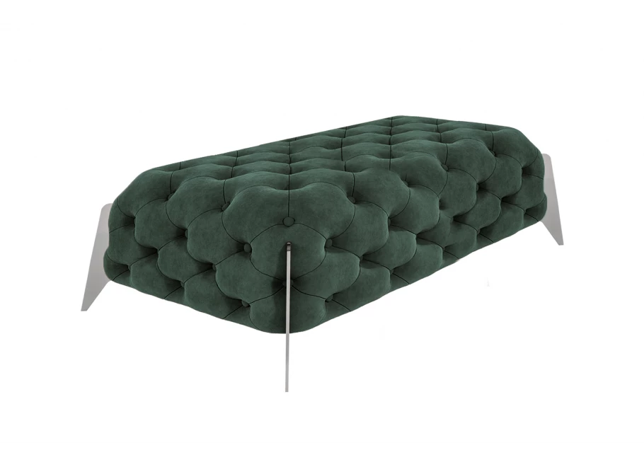 Puf pikowany Chesterfield 120x60 KALIFORNIA Puf pikowany Chesterfield 120x60 KALIFORNIA