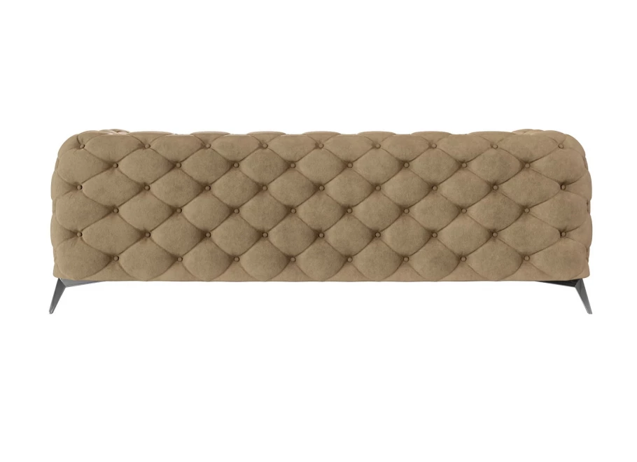 Sofa trzyosobowa  pikowana glamour Chesterfield TEO 2,5