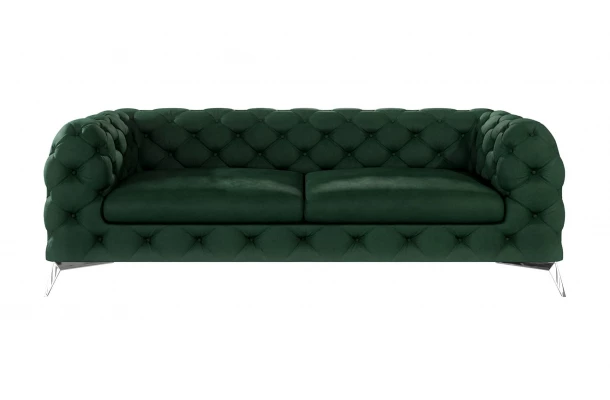 Sofa trzyosobowa  pikowana glamour Chesterfield TEO 2,5 - design i funkcjonalnosc w parze