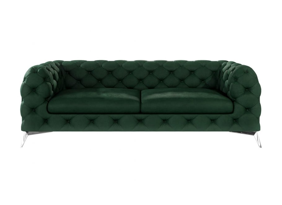 Sofa trzyosobowa  pikowana glamour Chesterfield TEO 2,5 13