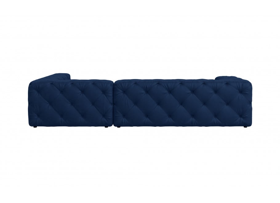 Narożnik BENTLEY granatowy – efektowny mebel glamour do salonu 6