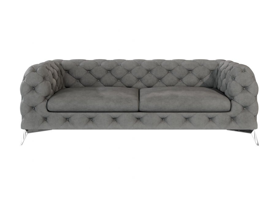 Sofa trzyosobowa  pikowana glamour Chesterfield TEO 2,5 19