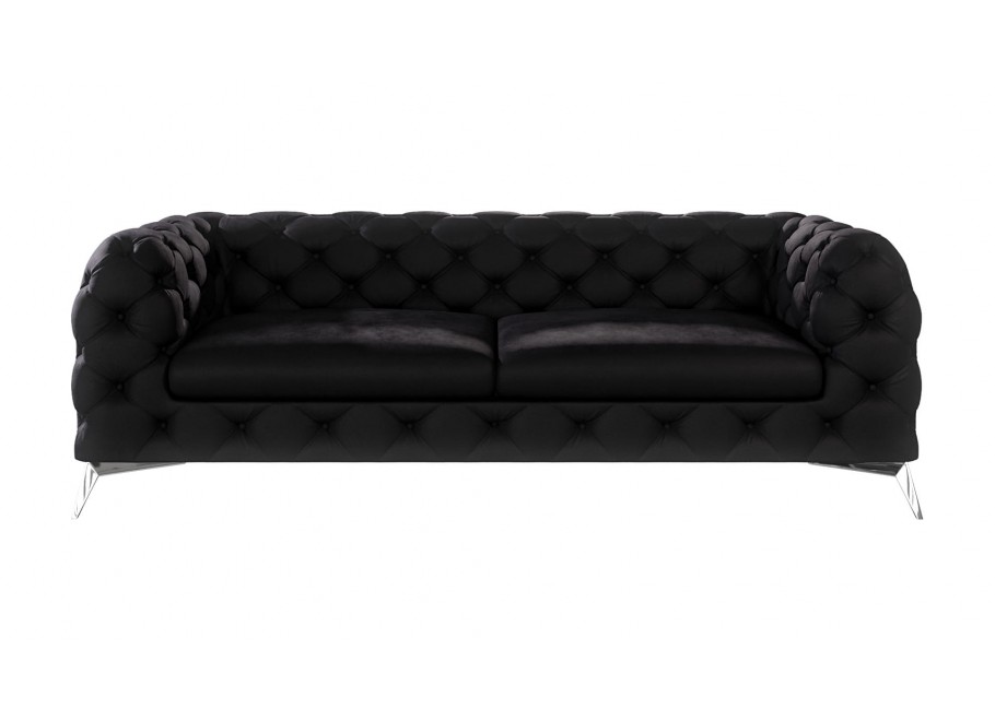 Sofa trzyosobowa  pikowana glamour Chesterfield TEO 2,5 25