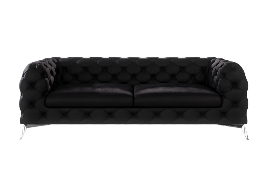 Sofa trzyosobowa  pikowana glamour Chesterfield TEO 2,5