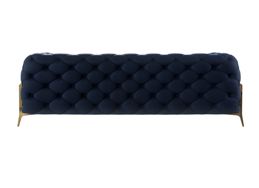 Sofa trzyosobowa pikowana glamour Chesterfield TEO HIGH 2,5 4