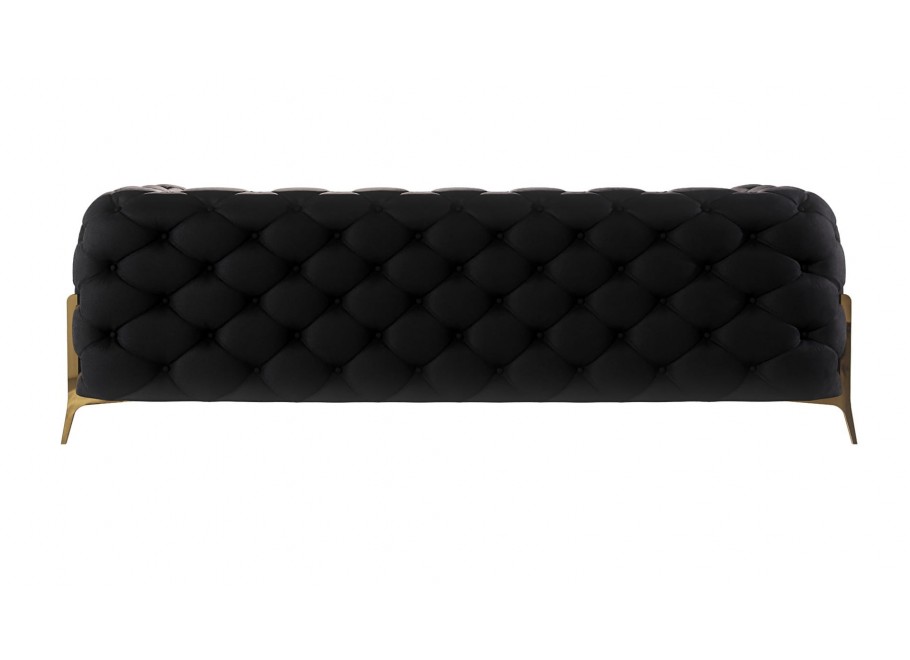 Sofa trzyosobowa pikowana glamour Chesterfield TEO HIGH 2,5 10