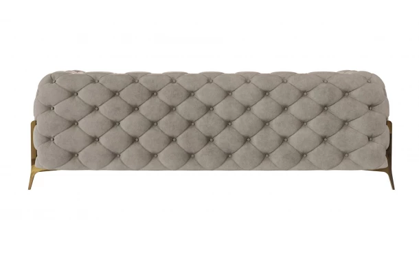 Sofa trzyosobowa pikowana glamour Chesterfield TEO HIGH 2,5 - design i funkcjonalnosc w parze
