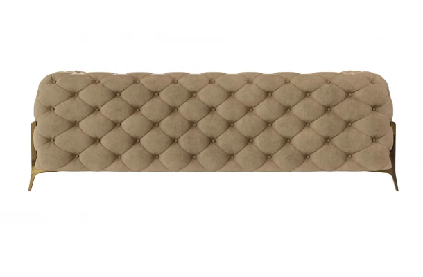Sofa trzyosobowa pikowana glamour Chesterfield TEO HIGH 2,5 - design i funkcjonalnosc w parze