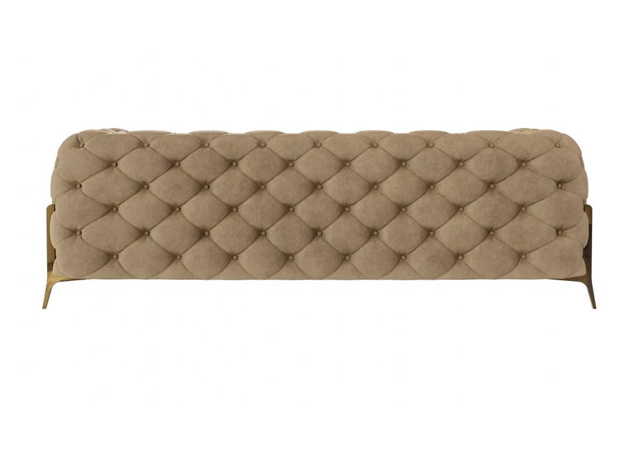 Sofa trzyosobowa pikowana glamour Chesterfield TEO HIGH 2,5 17