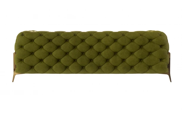 Sofa trzyosobowa pikowana glamour Chesterfield TEO HIGH 2,5 - design i funkcjonalnosc w parze