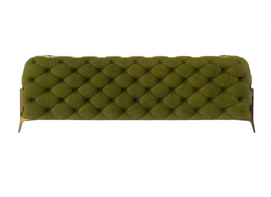 Sofa trzyosobowa pikowana glamour Chesterfield TEO HIGH 2,5 20