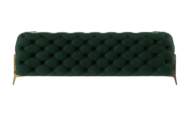 Sofa trzyosobowa pikowana glamour Chesterfield TEO HIGH 2,5 - design i funkcjonalnosc w parze