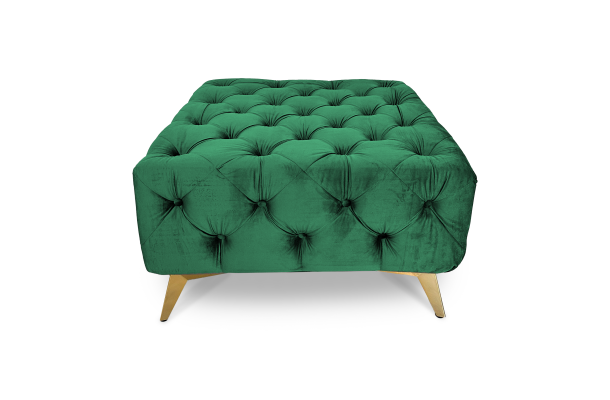 Puf pikowany Chesterfield 80x80 TEO