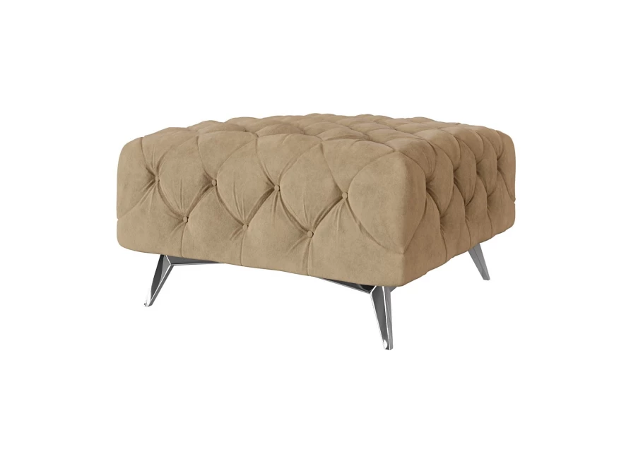Puf pikowany Chesterfield 80x80 TEO