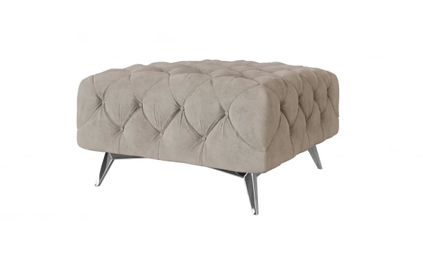 Puf pikowany Chesterfield 80x80 TEO - design i funkcjonalnosc w parze