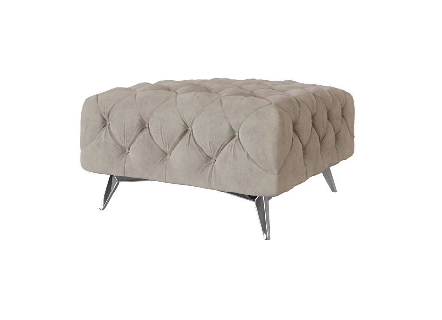 Puf pikowany Chesterfield 80x80 TEO