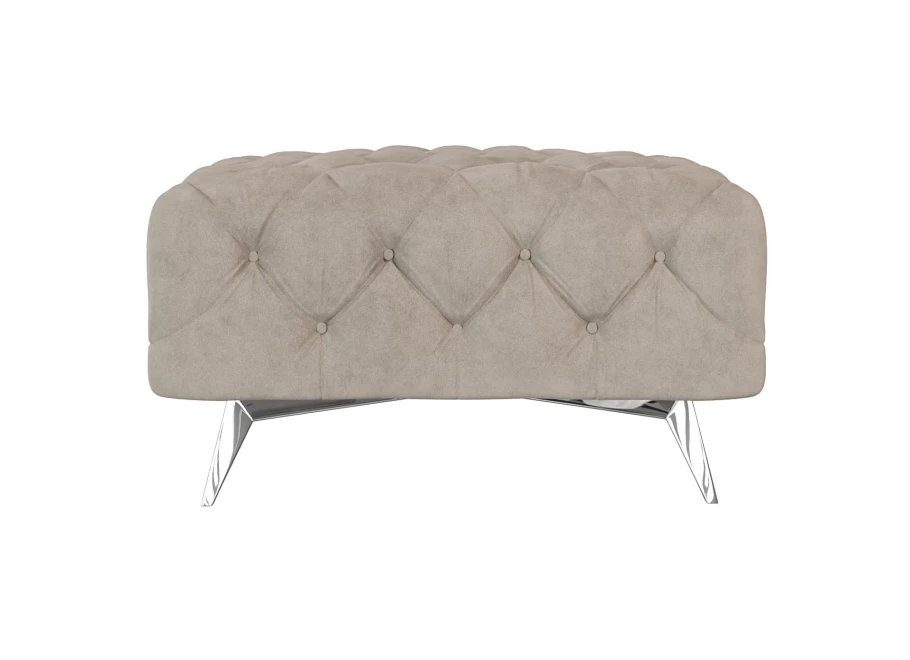 Puf pikowany Chesterfield 80x80 TEO