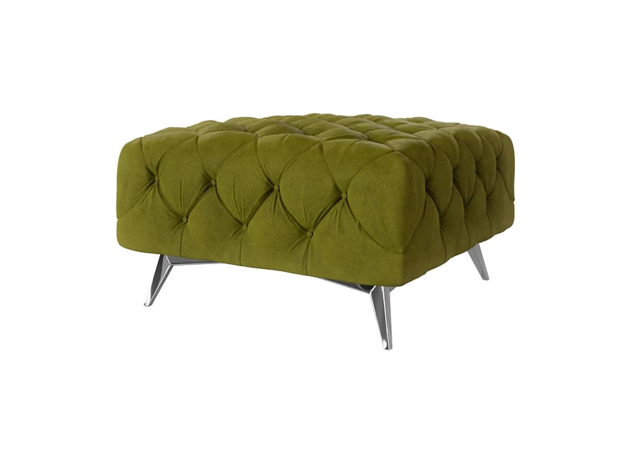 Puf pikowany Chesterfield 80x80 TEO