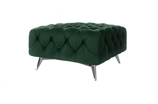 Puf pikowany Chesterfield 80x80 TEO - design i funkcjonalnosc w parze